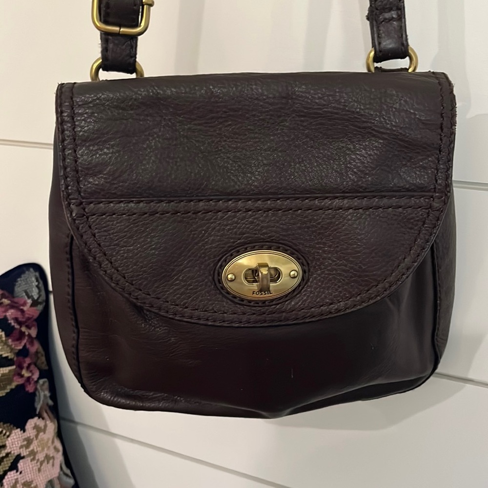 Fossil Leather Crossbody